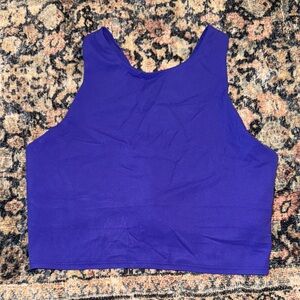 Athleta Purple Racerback Workout Tank